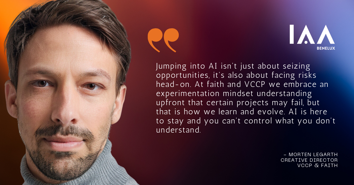 A Conversation on AI with faith & VCCP’s Morten Legarth