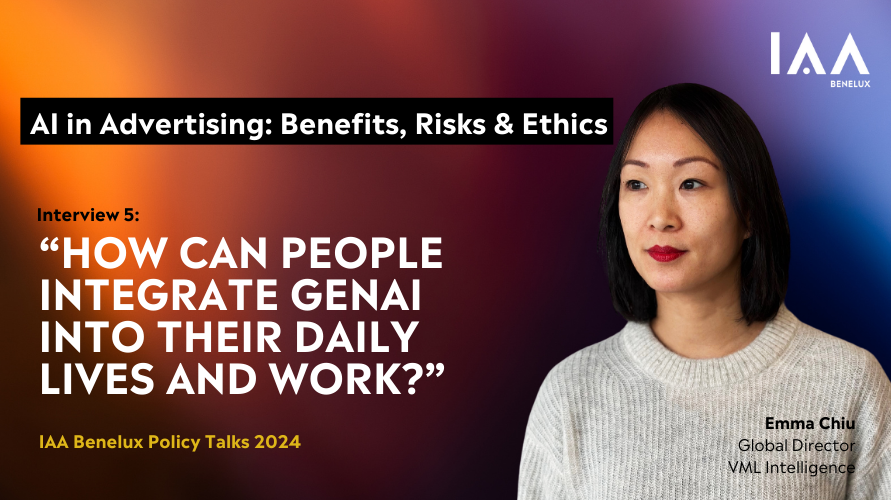 Interview 5 with Emma Chiu: How can people integrate genAI into their daily lives and work?