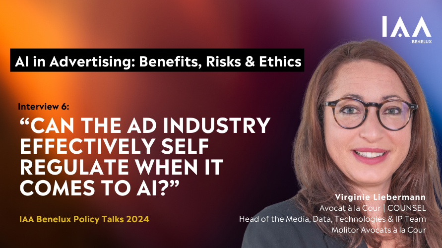 Interview 6 with Virginie Liebermann: Can the advertising industry self regulate when it come to AI?