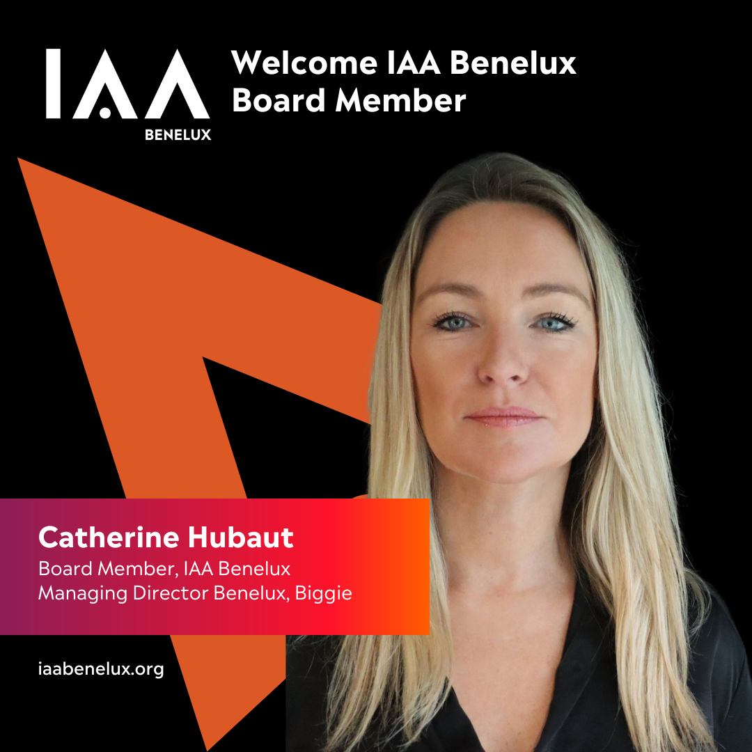 Welcome Catherine Hubaut, IAA Benelux Board Member