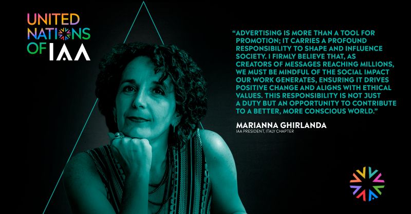 Meet Marianna Ghirlanda, President of the IAA Italy Chapter and CEO of BBDO Italy